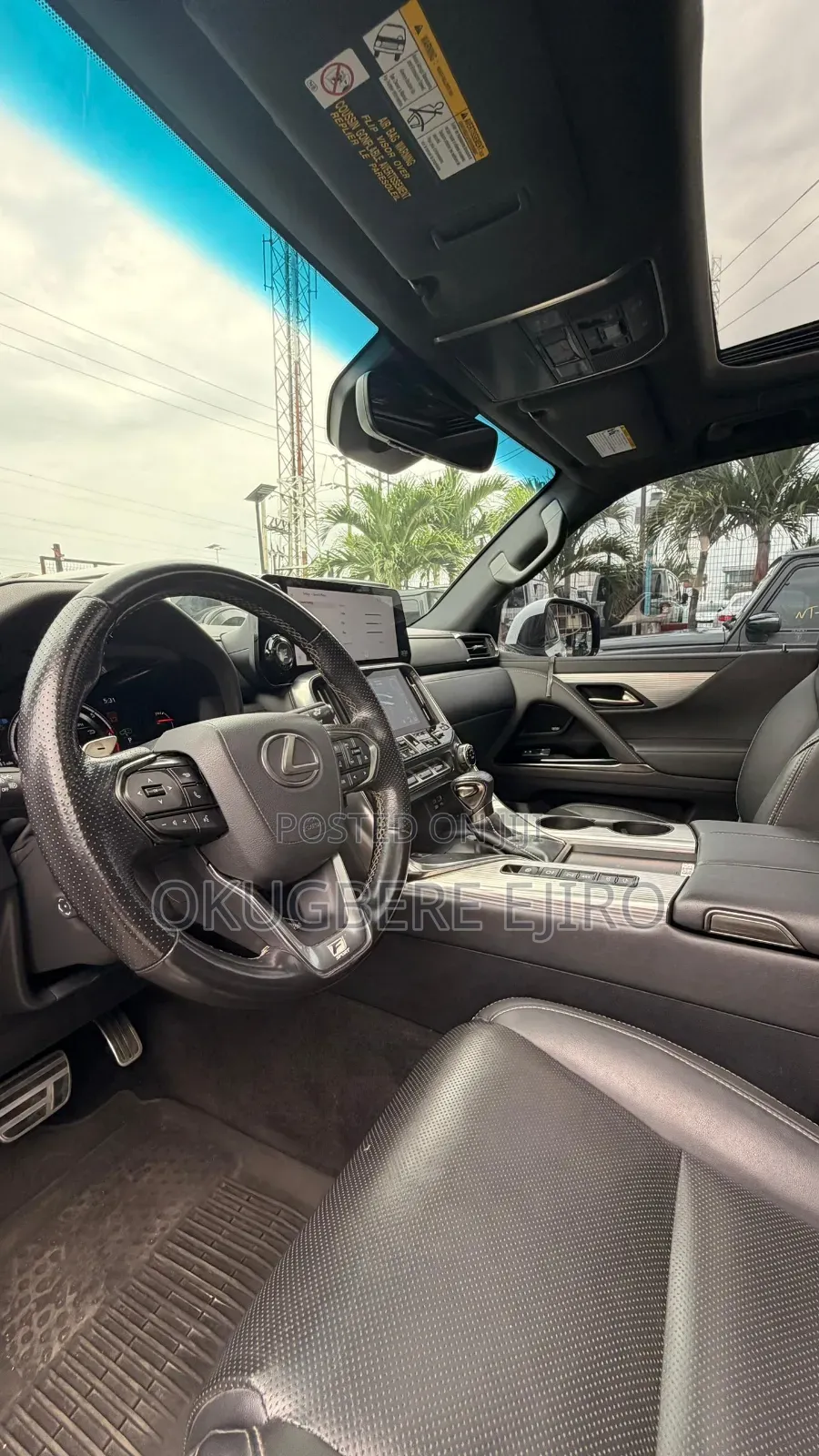 Lexus LX 2023 White