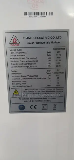 200w Solar Panel