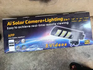 450watt Led Solar Camera With Light