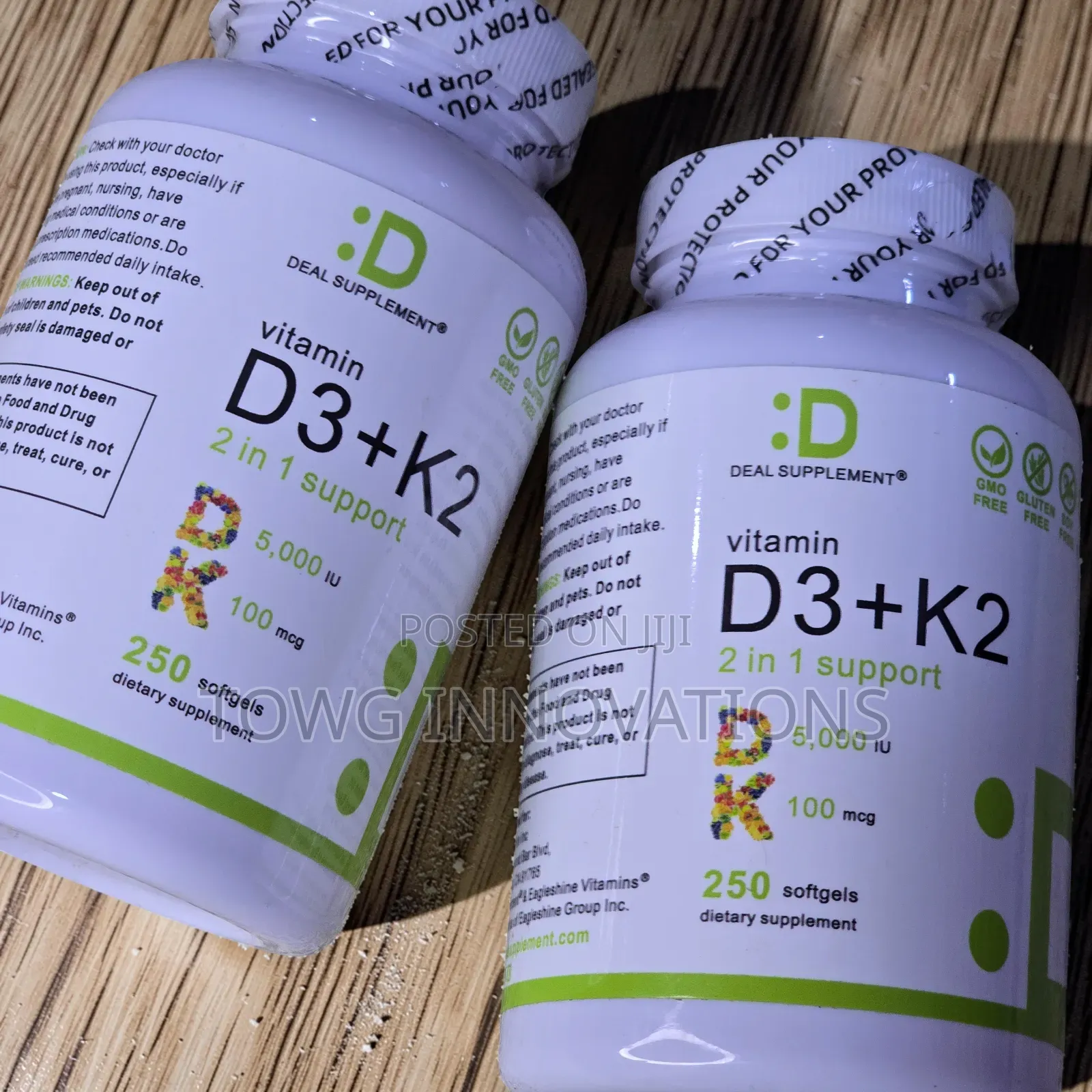 Vitamin D3 5,000iu/ 200mcg 250 Softgel