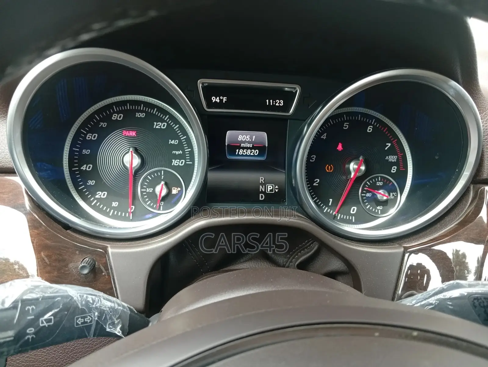 Mercedes-Benz GLE-Class 2016 Black