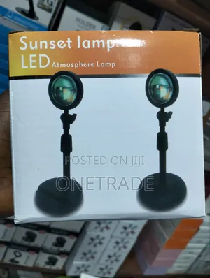 Sunset Led Atmosphere Lamp, Commonly Used For Room Decor, Photography