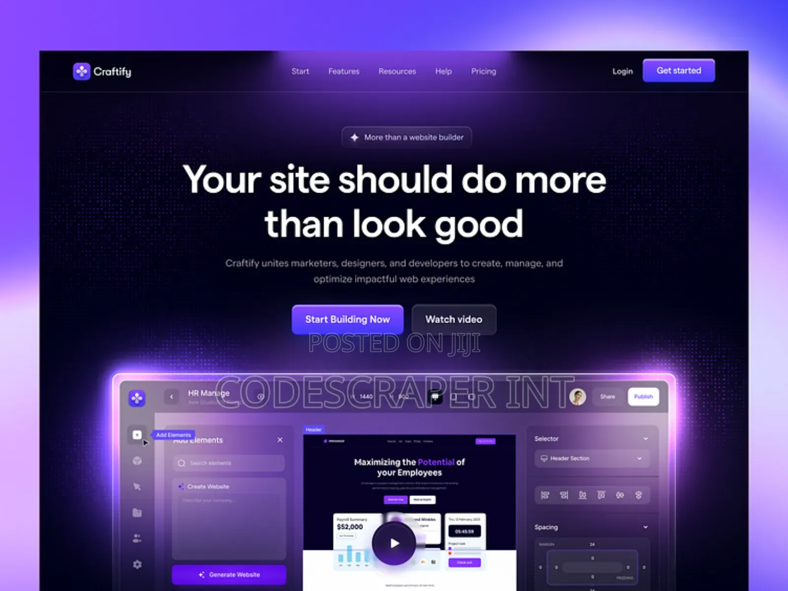 Get Your Ai Website Builder Developed by Us