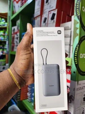 Xiaomi 22.5w 20,000mah Power Bank With Integrated Cable