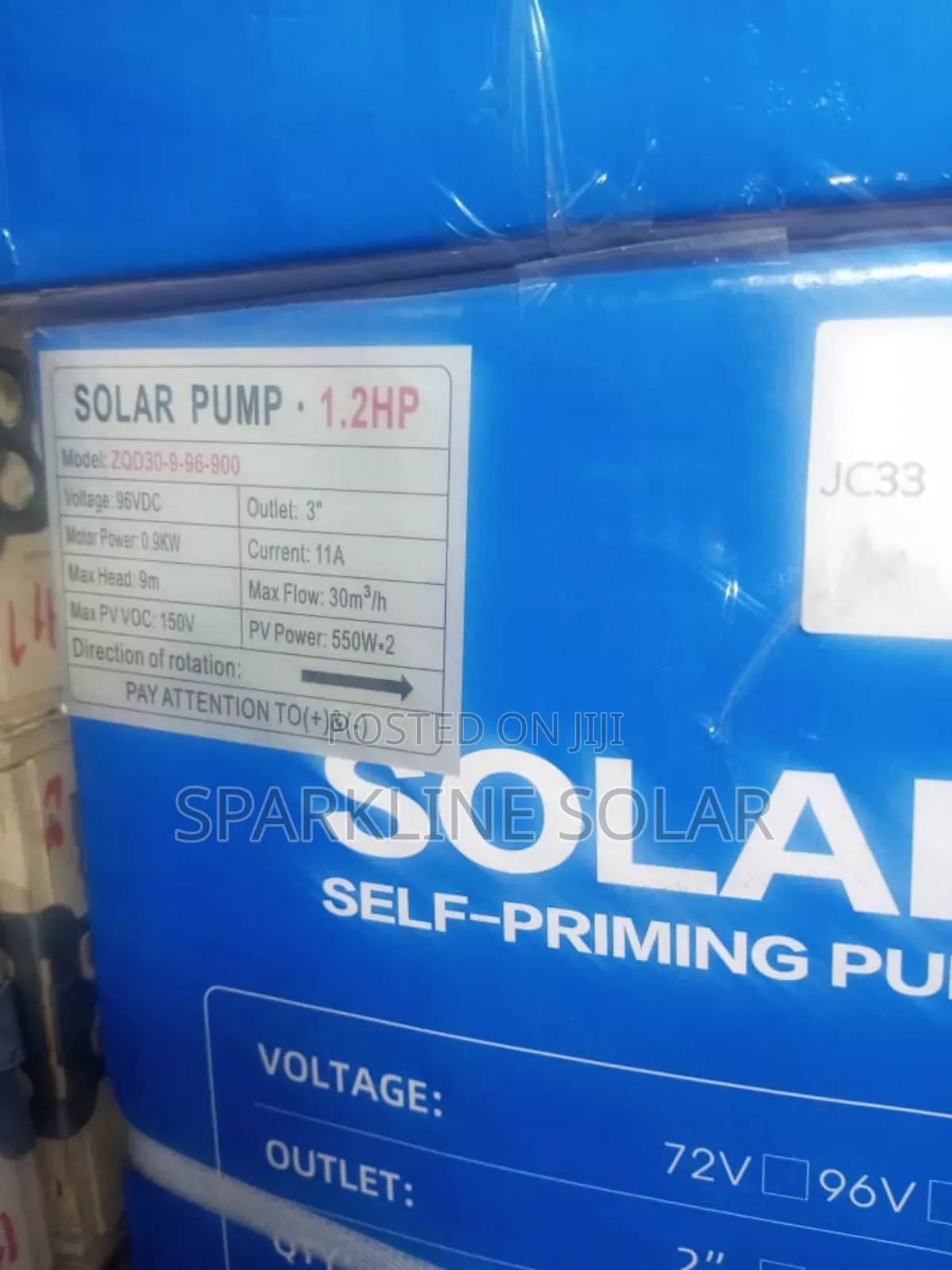 Quality 1.2hp Solar Water Pump