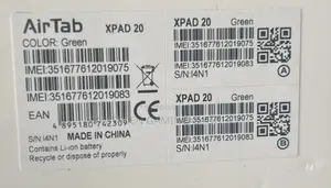 New AirTab XPAD 20 Pro 1 TB Green