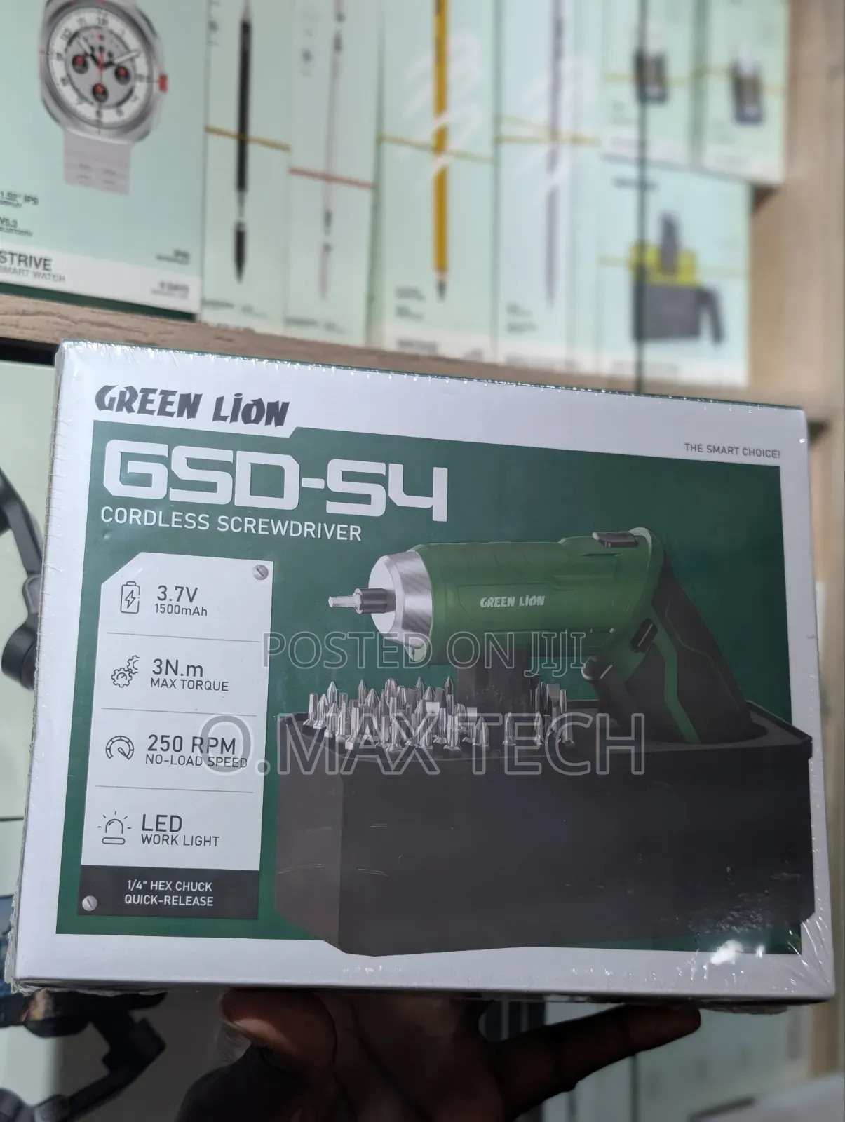 Green Lion GSD-54 Cordless Screwdriver