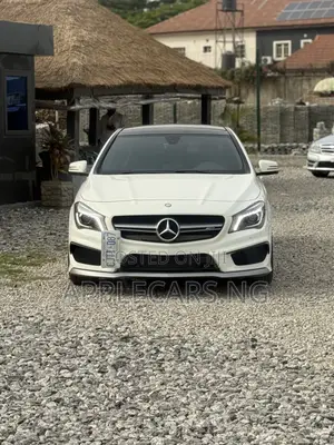 Mercedes-Benz CLA-Class AMG CLA 45 4MATIC Sedan 2015 White