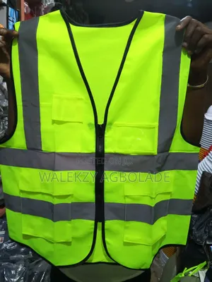 Reflective Jacket With Zip And Pockets