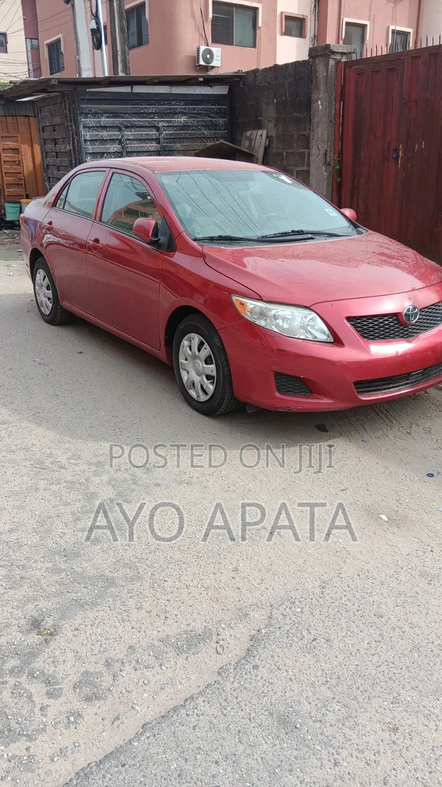 Toyota Corolla 2011 Red