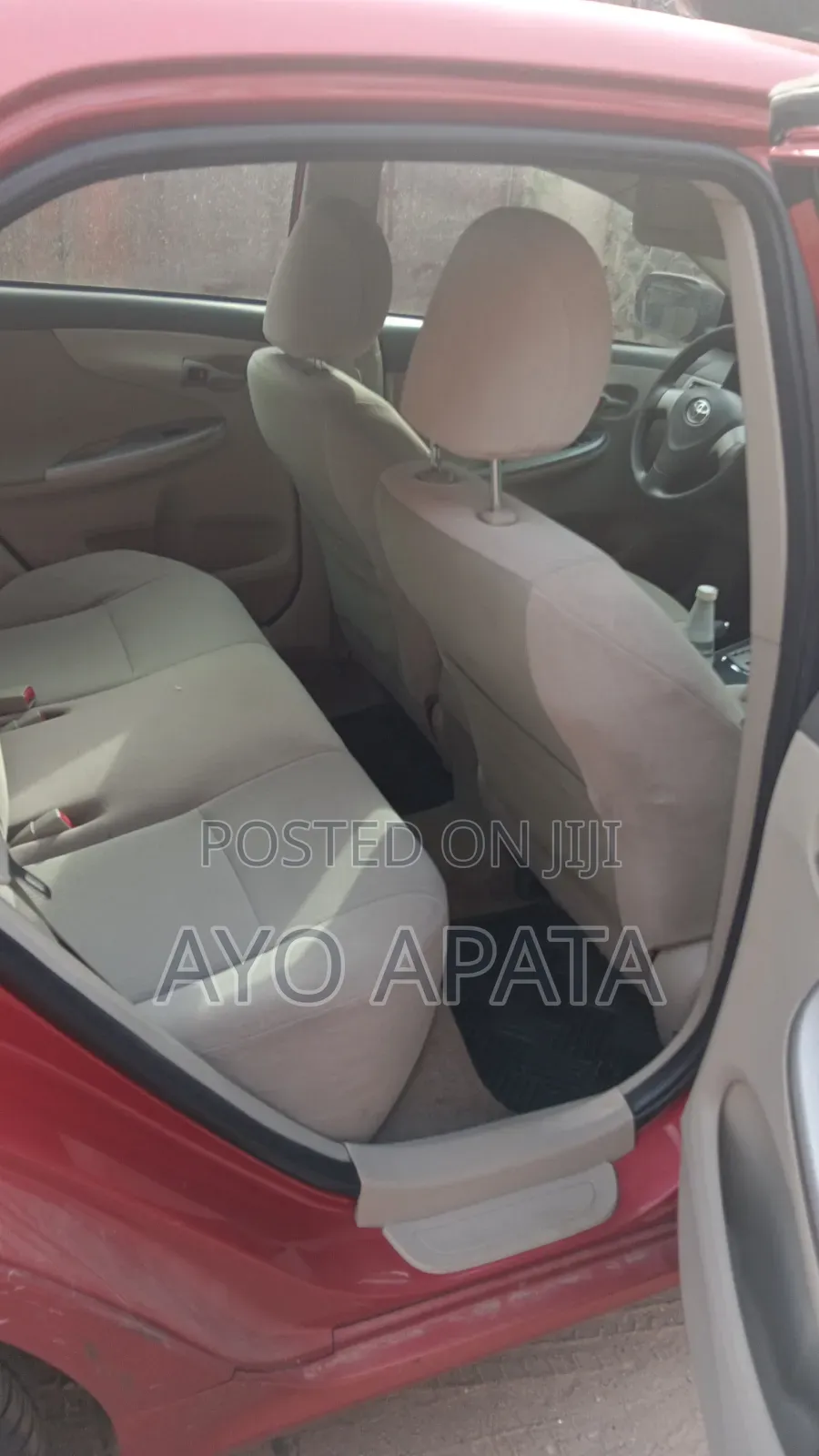 Toyota Corolla 2011 Red