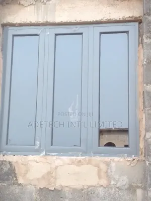 Casement Window With Net and Burglary