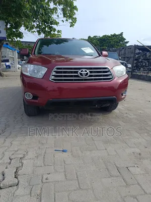 Toyota Highlander Sport 2008 Red