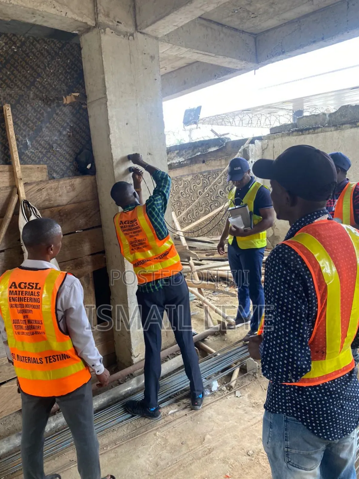 Foundation Probe Test and Concrete/Structural Integrity Test