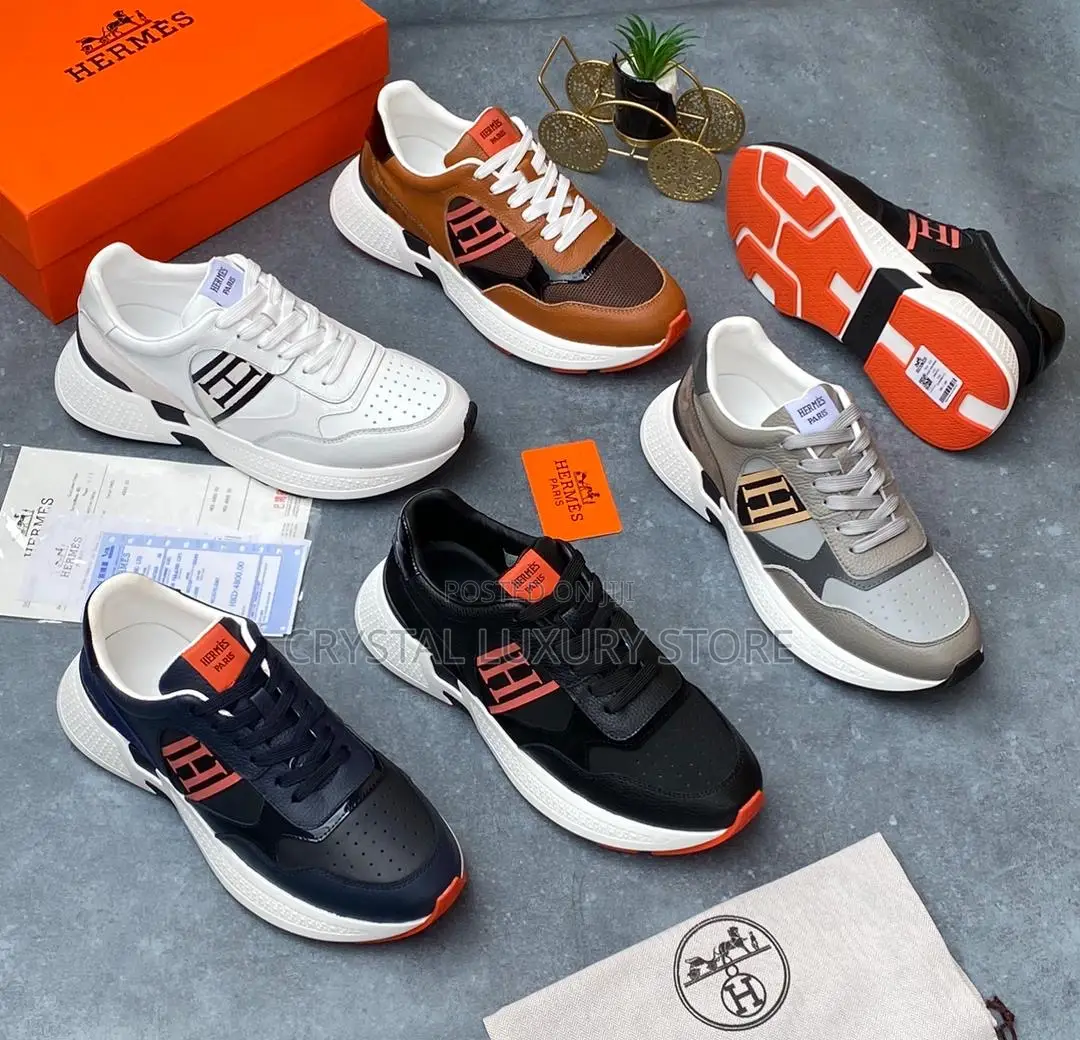 Hermes Quality Luxury Men Sneakers
