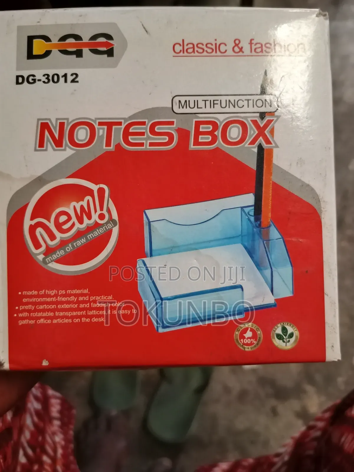 Note Box Block Pad