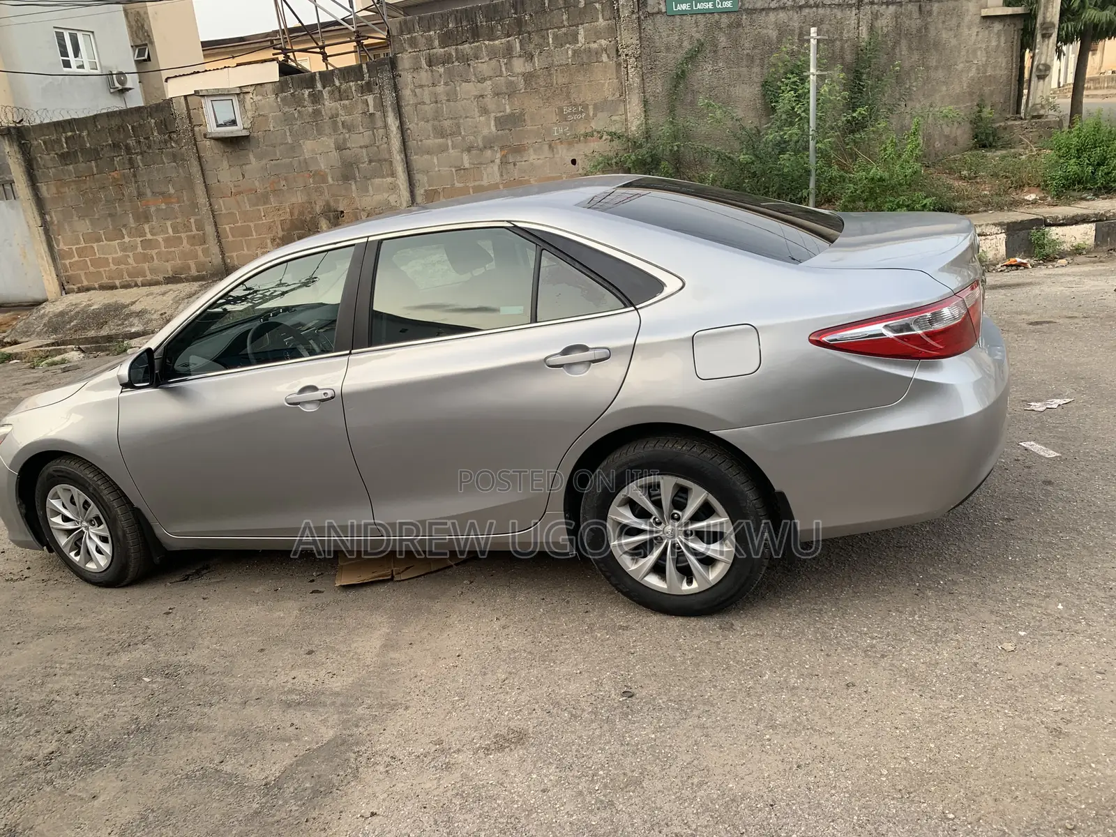 Toyota Camry 2017 Silver