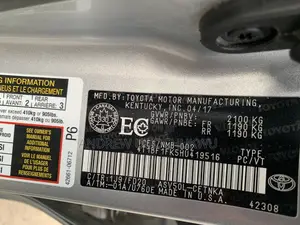 Toyota Camry 2017 Silver