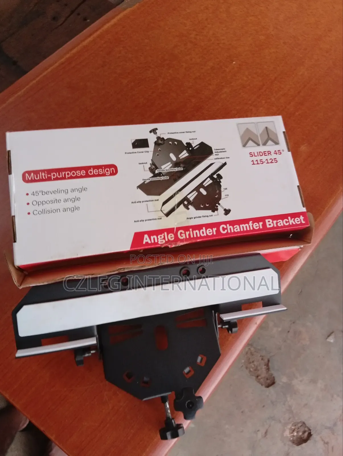 Angle Grinder Chamfer Bracket