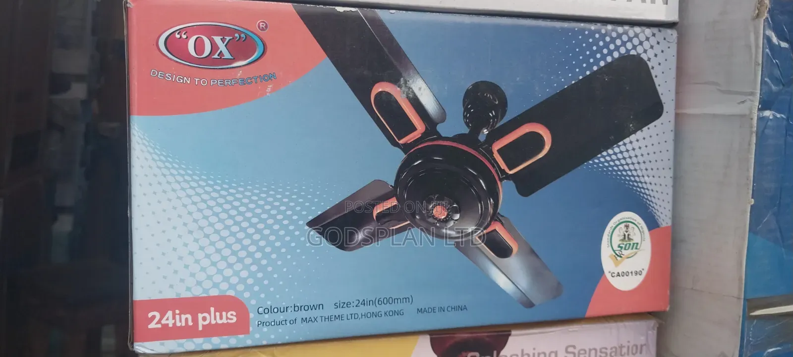Short Blade Ceiling Fan