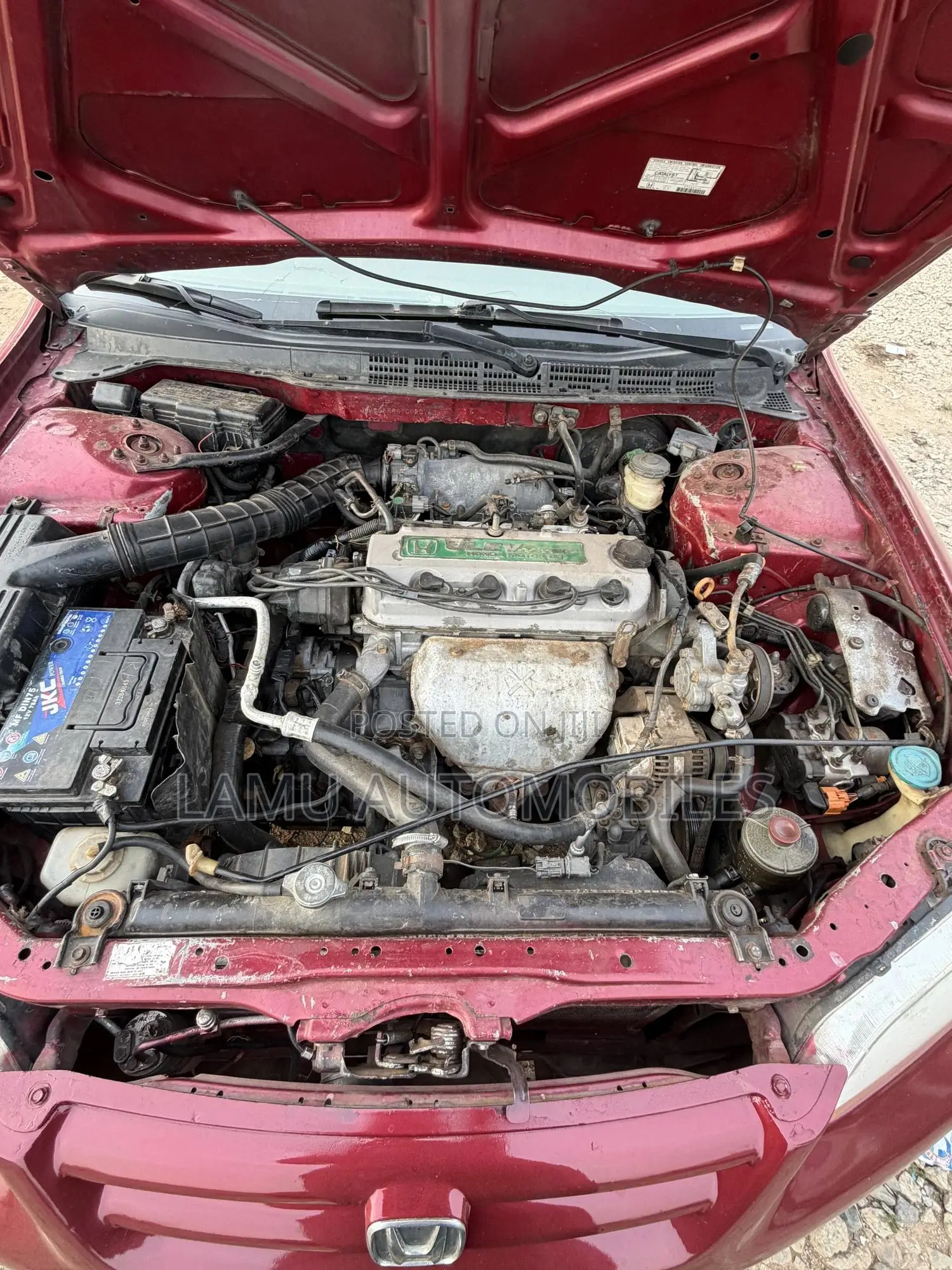 Honda Accord 2001 Red