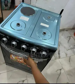 Boscon 3 in 1gas and Electric Stand Cooker