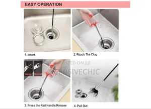 91cm Sink Spring Clogs Remover