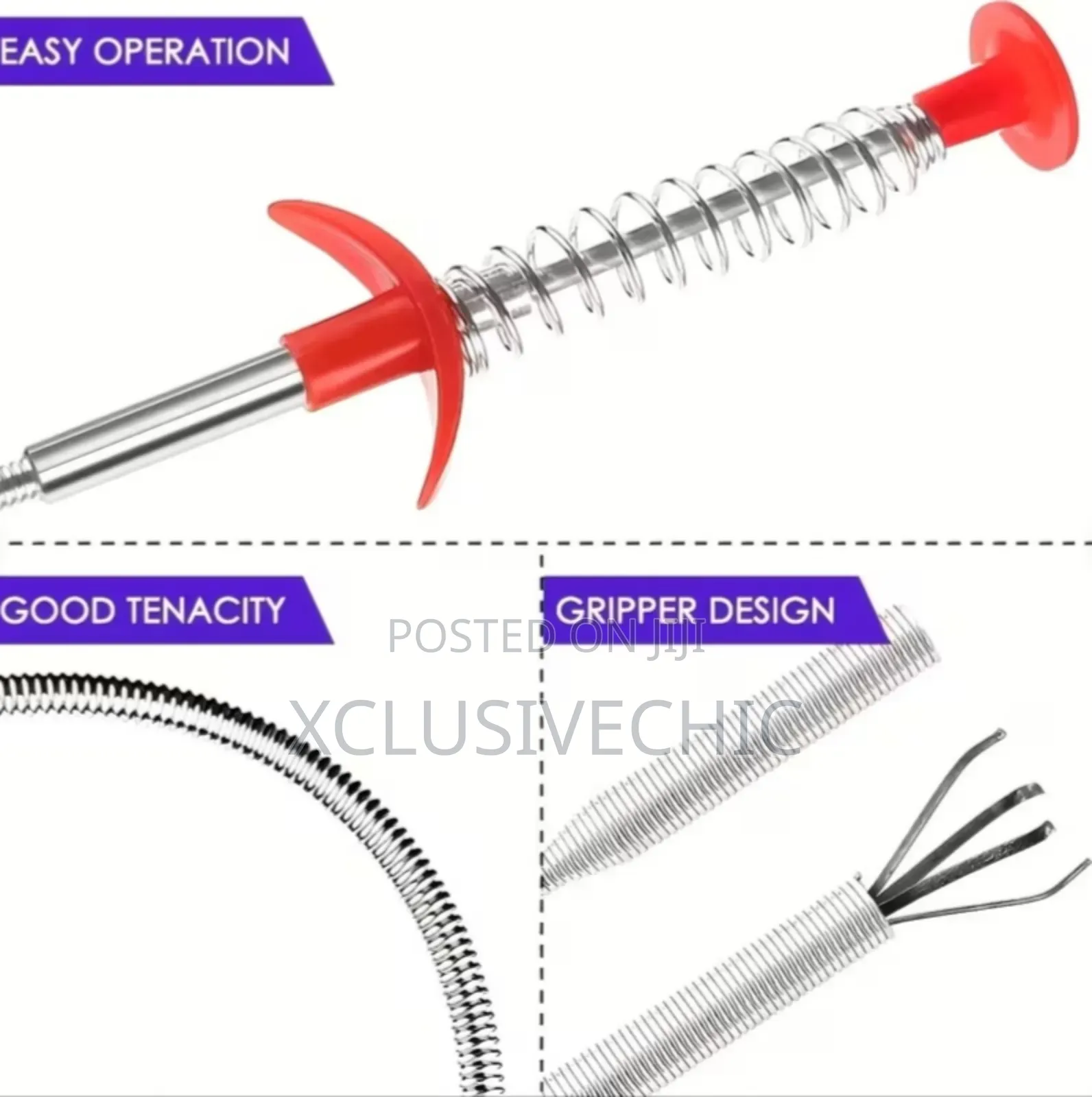 91cm Sink Spring Clogs Remover