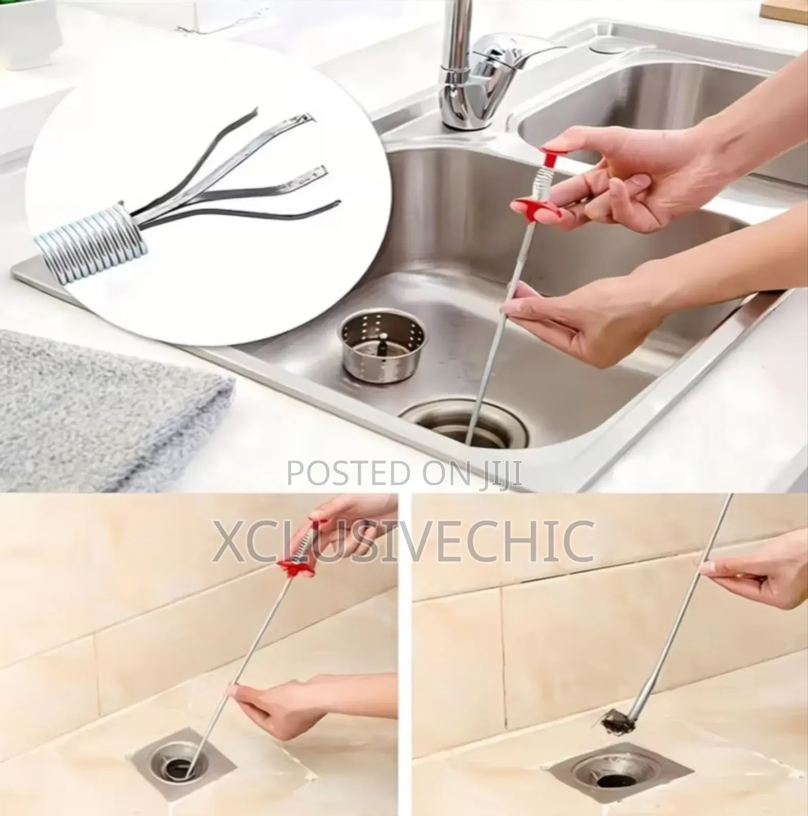 91cm Sink Spring Clogs Remover