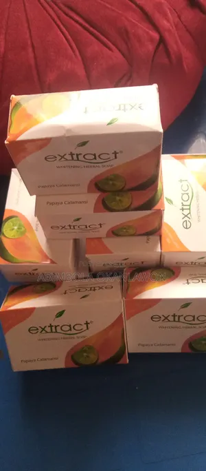 Papaya Extract Whitening Soap With Calamansi