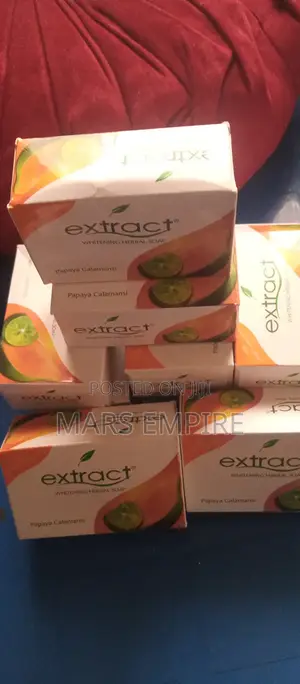 Papaya Extract Whitening Soap With Calamansi
