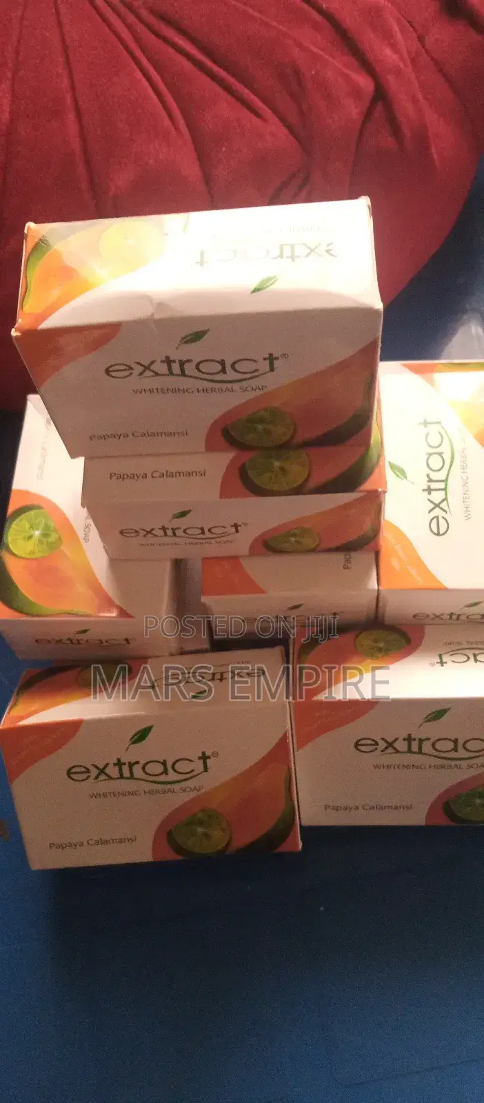 Papaya Extract Whitening Soap With Calamansi