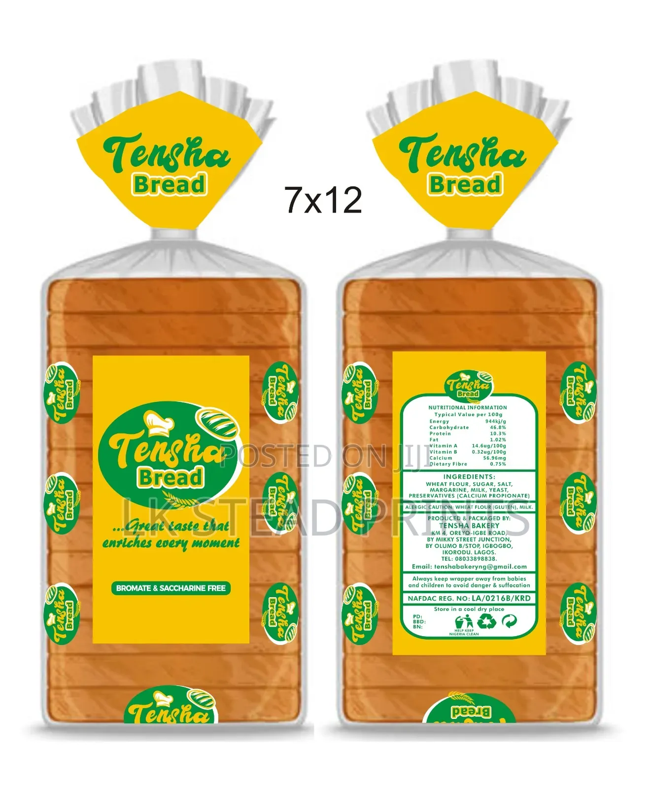 Rubber Stereo Bread Nylon Printing
