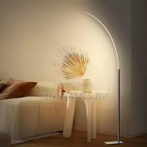 Curved Head Floor Lamp
