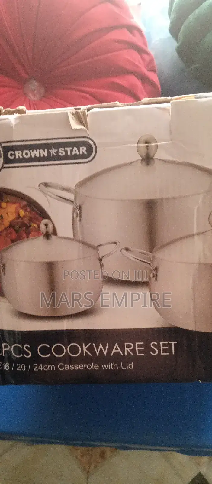 Crown Star 6pcs Cookware Lugbe Abuja