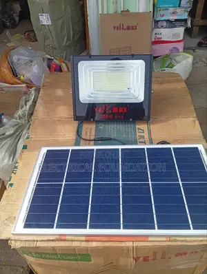 300watts Flood Light With Solar Panel Vell Max
