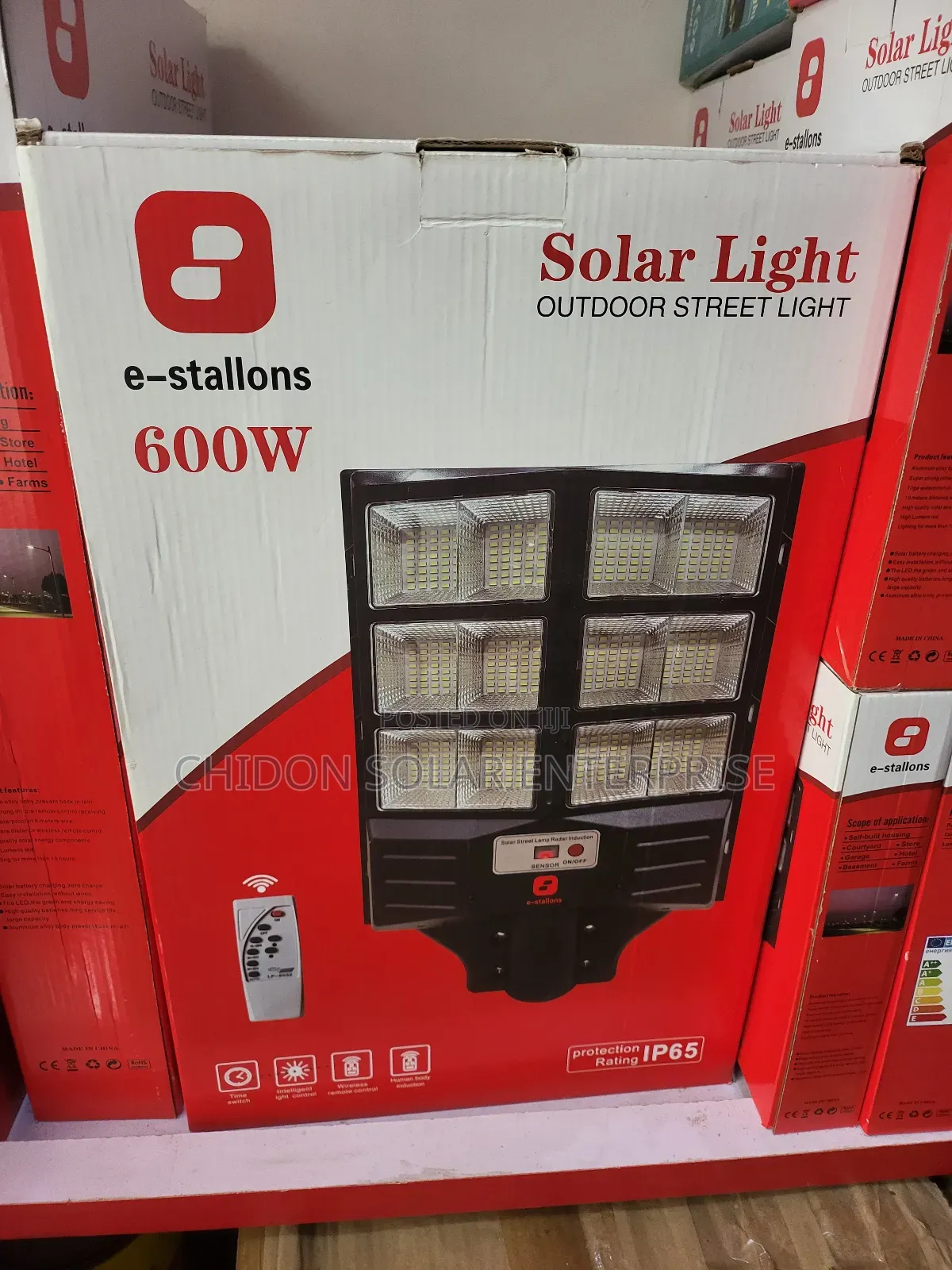 600w Solar Street Light