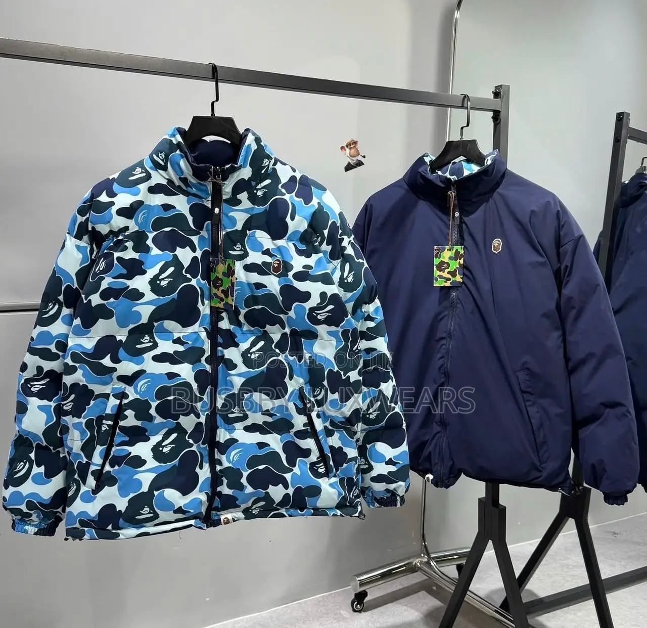 Bape Reversible Puffer Jacket