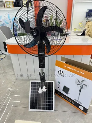 16 Inches Rechargeable Solar Fan