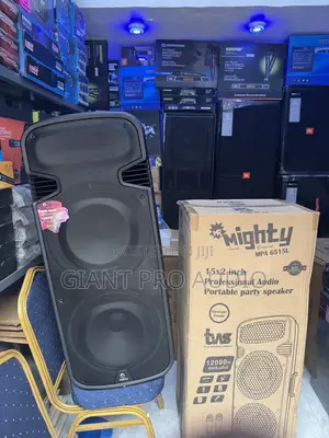 Mighty Pro Audio Mpa6515 Double 15 Inches Public Adress System