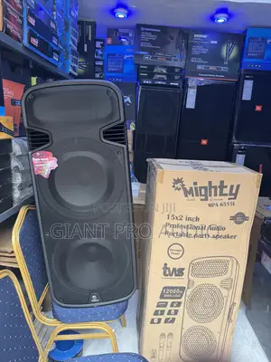 Mighty Pro Audio Mpa6515 Double 15 Inches Public Adress System