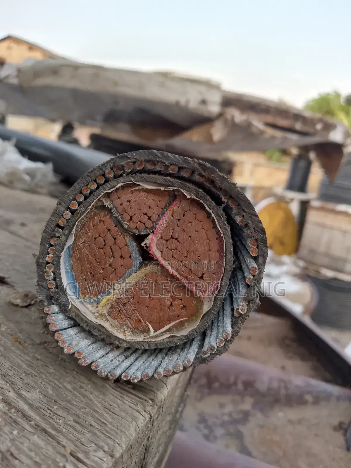 300mm 4core Armored Cable Full Gauge