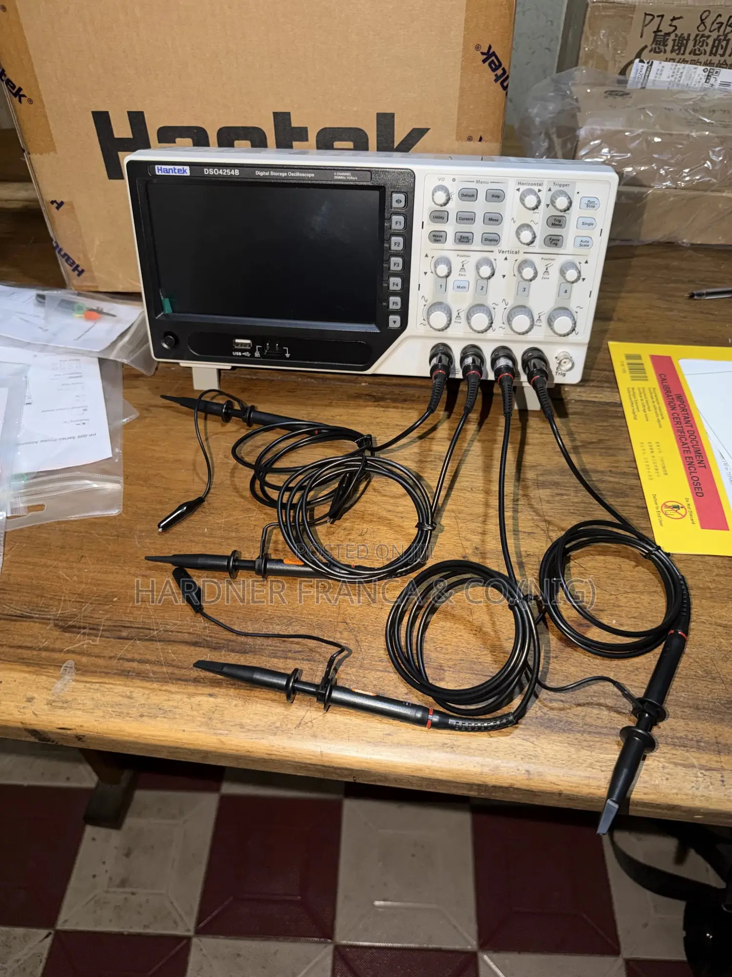 250mhz Digital Oscilloscope Four Channels