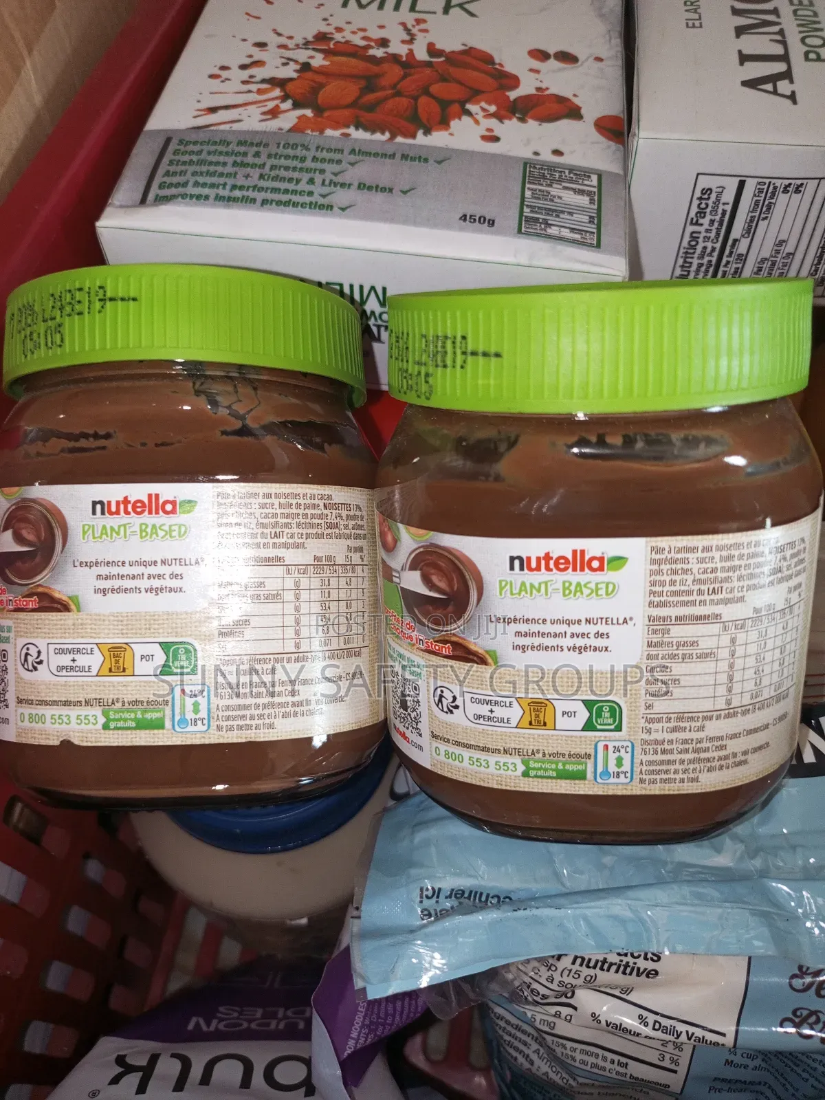 Nutella Organic Plant Based Bread Spread