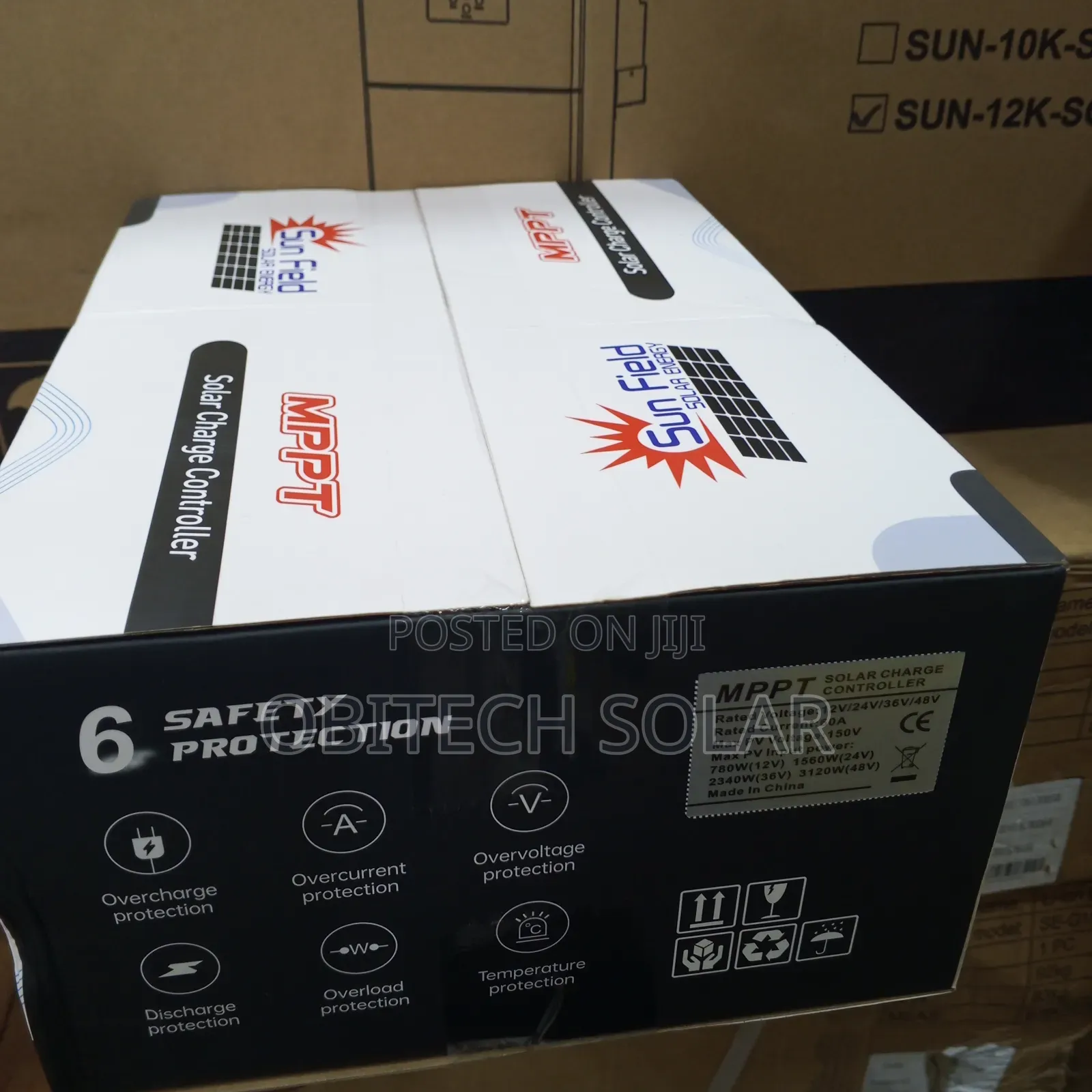 60ah MPPT 48v Sun Field Charge Controller