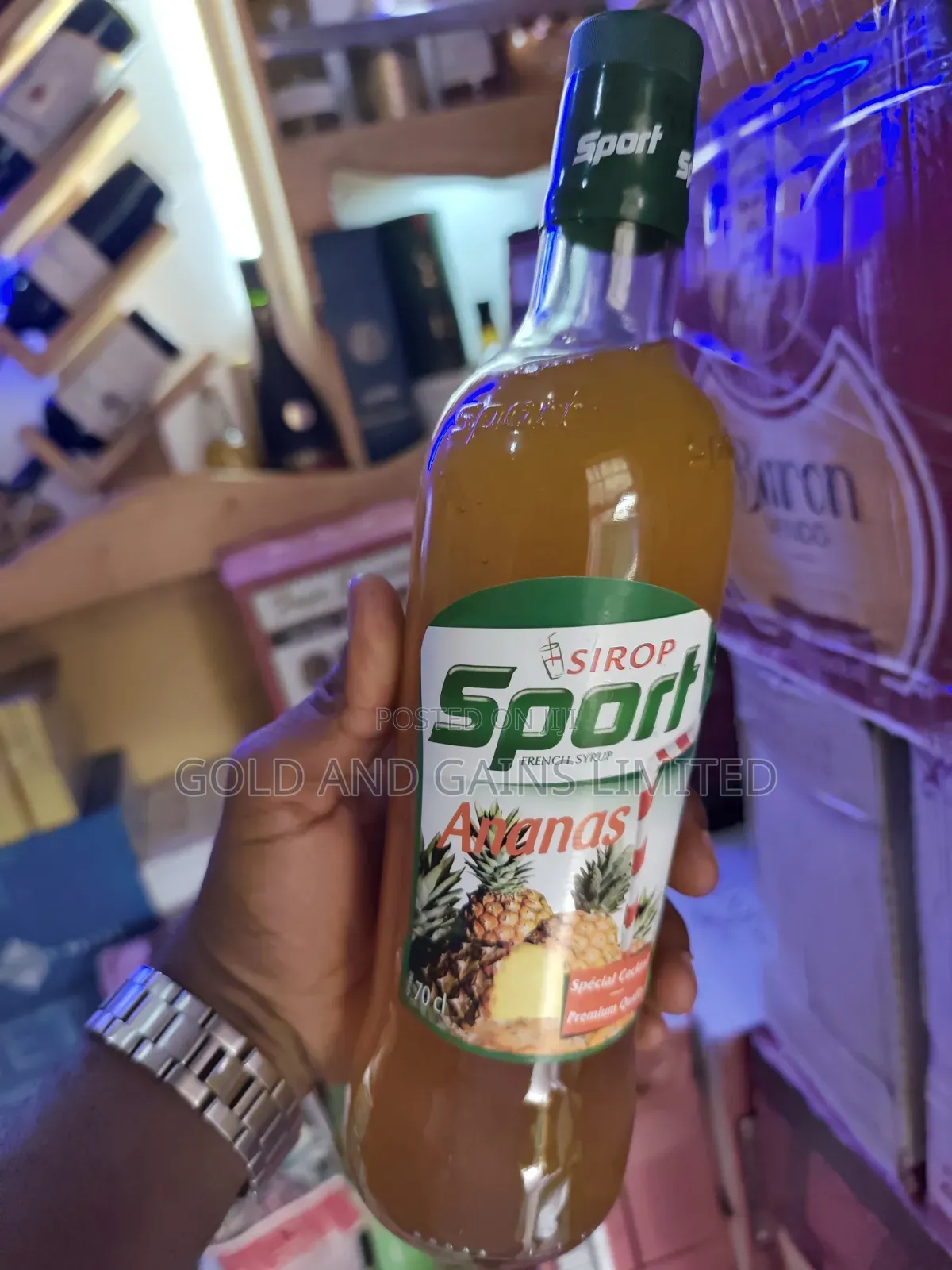Sport Sirup Flavors 70cl 6btls