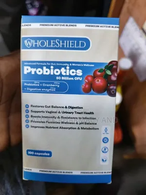 Wholeshield Probiotics With Cranberry 50billion Cfu- .100caps