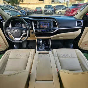 Toyota Highlander Limited Platinum 4dr SUV (3.5L 6cyl 6A) 2015 Black