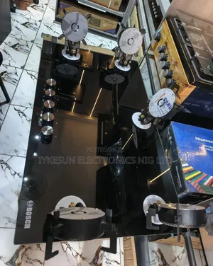 Original Bosch Built-in Premium Quality Luxury Flips Up 5 Burners Gas