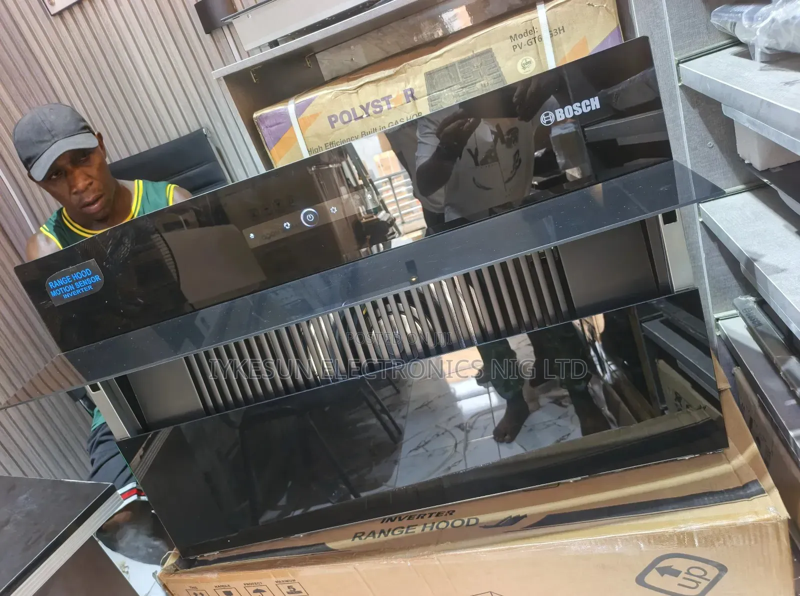 Original Bosch Powerful 90cm Automatic Inverter Heat Extractor Copper